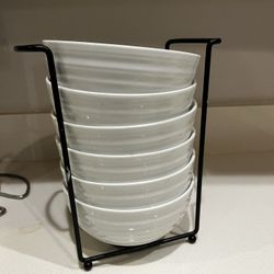 Bowls With Stand