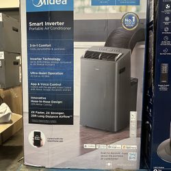 Midea 10,000 BTU Smart Inverter Portable Air Conditioner Brand New In Box 