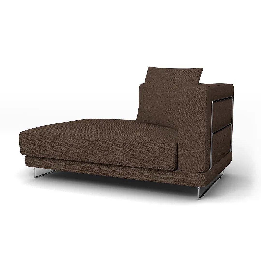 Black Tylösand Chaise with Extra Cover