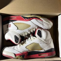 Jordan fire red 5s