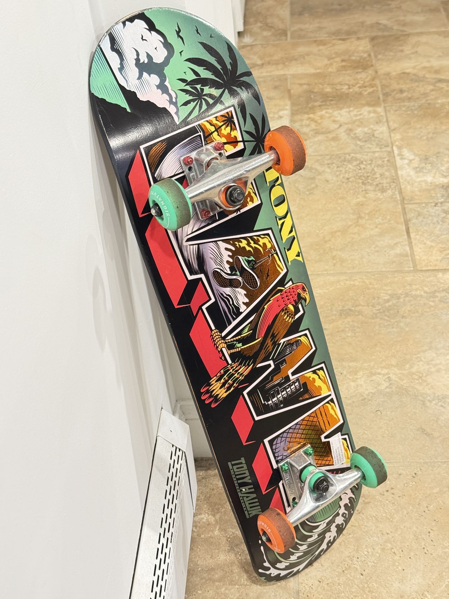 Tony Hawk Signature Series 31” Metallic Graphic Maple Deck Skateboard