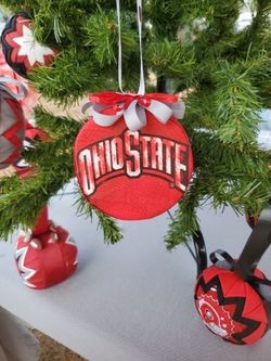 Ohio State (OSU) Christmas Ornament