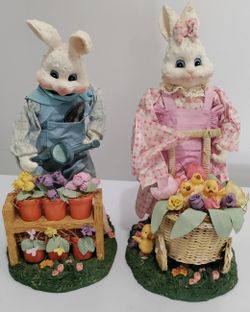 Easter Bunny Figurine 