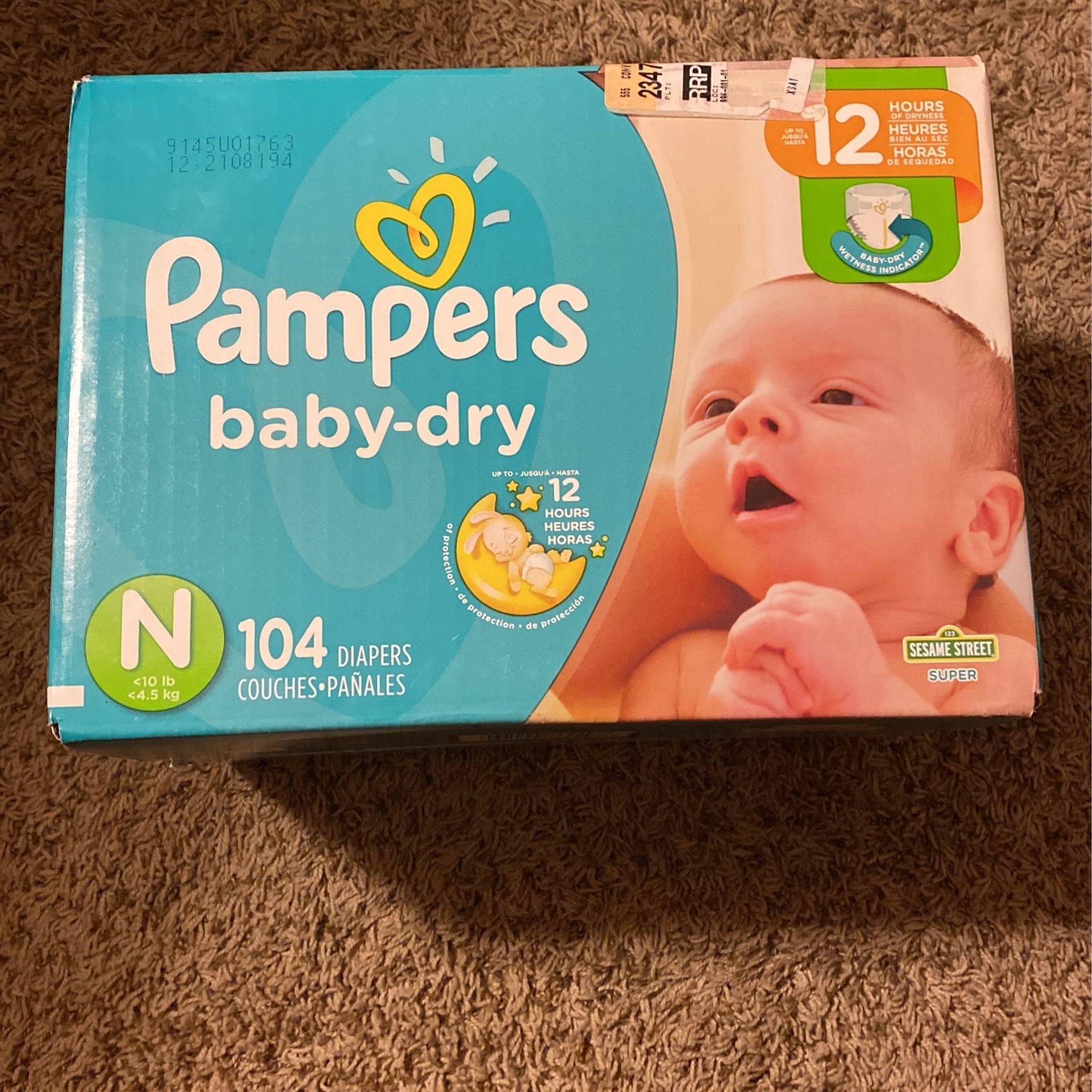 Pampers Newborn Baby Dry 