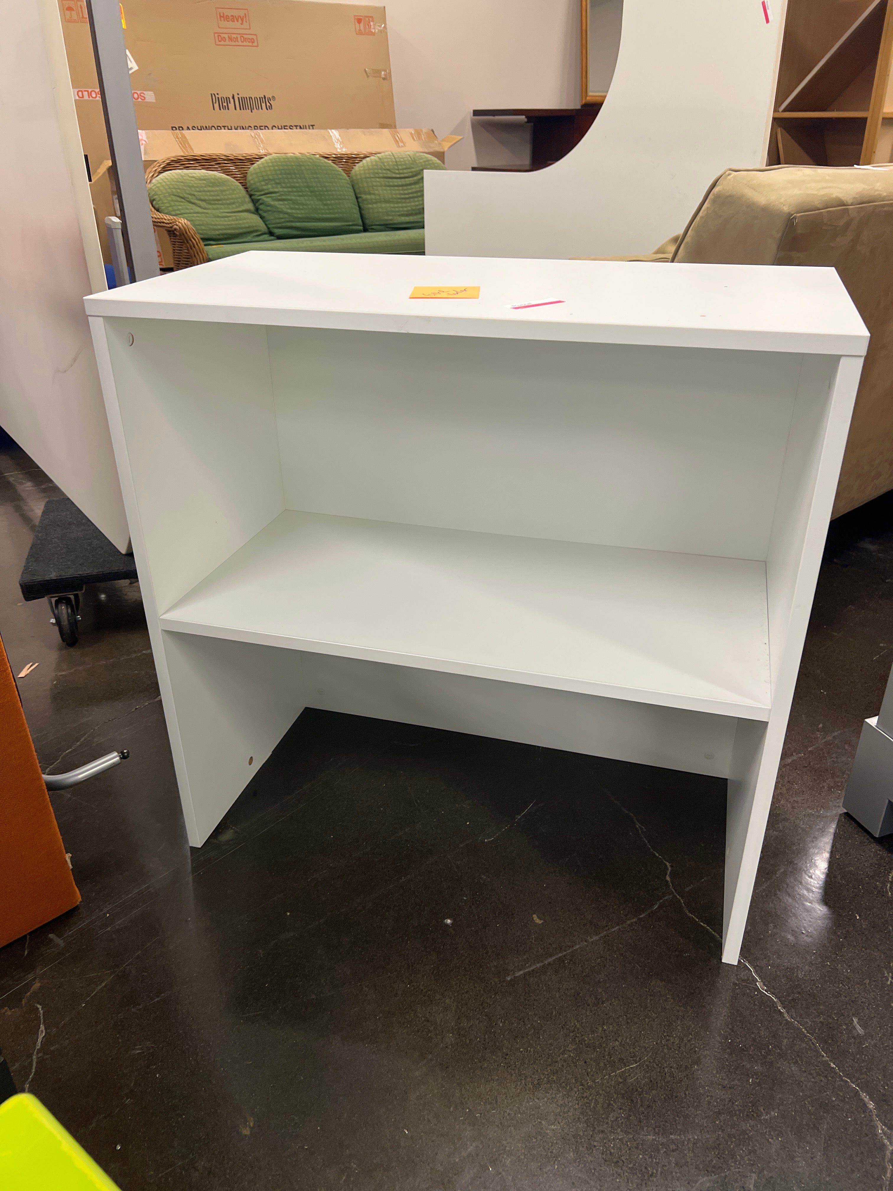 White Locked Office Buffet
