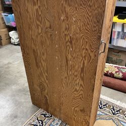 Vintage Handmade Plywood Toolbox