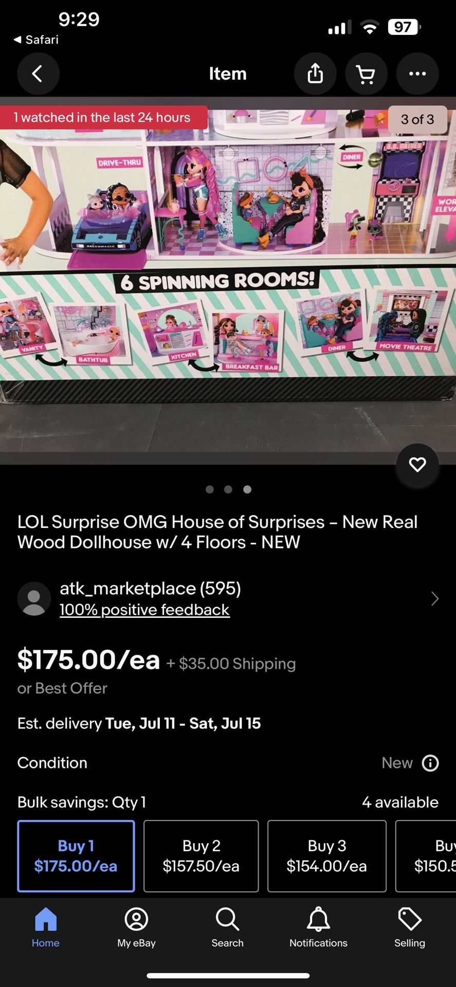 LOL Surprise OMG House of Surprises – New Real Wood Dollhouse w/ 4 Floors -  NEW for Sale in Long Beach, CA - OfferUp