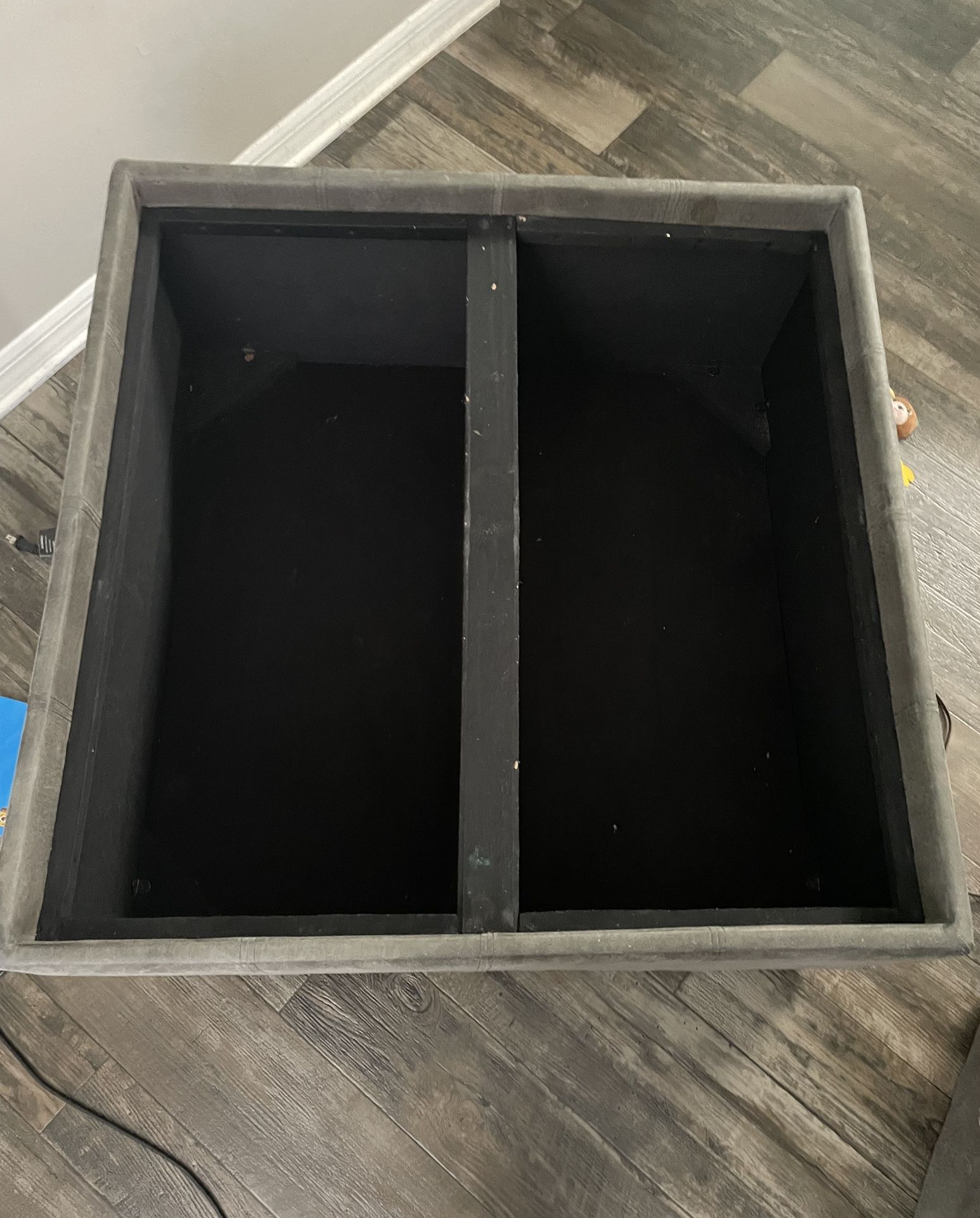 Grey Ottoman 