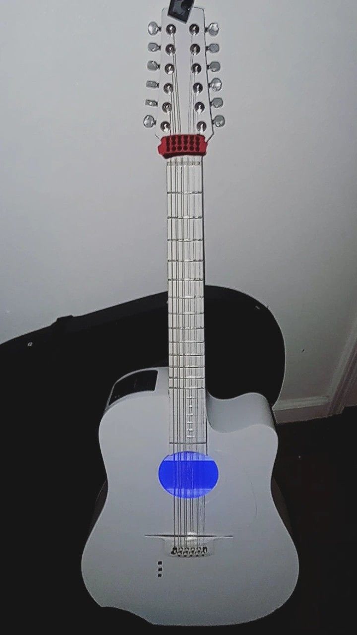 Guitar Wrap And Light Installation ✅👌🏻✨