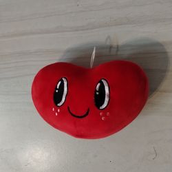 mini heart plush 6"X4"