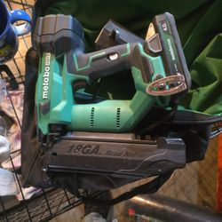 Metabo Hpt 18v Finish Gun 