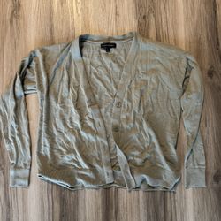 Woman’s Green Banana Republic Cardigan 