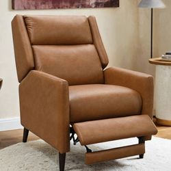 Brand New Brown Leather Reclining Chair
