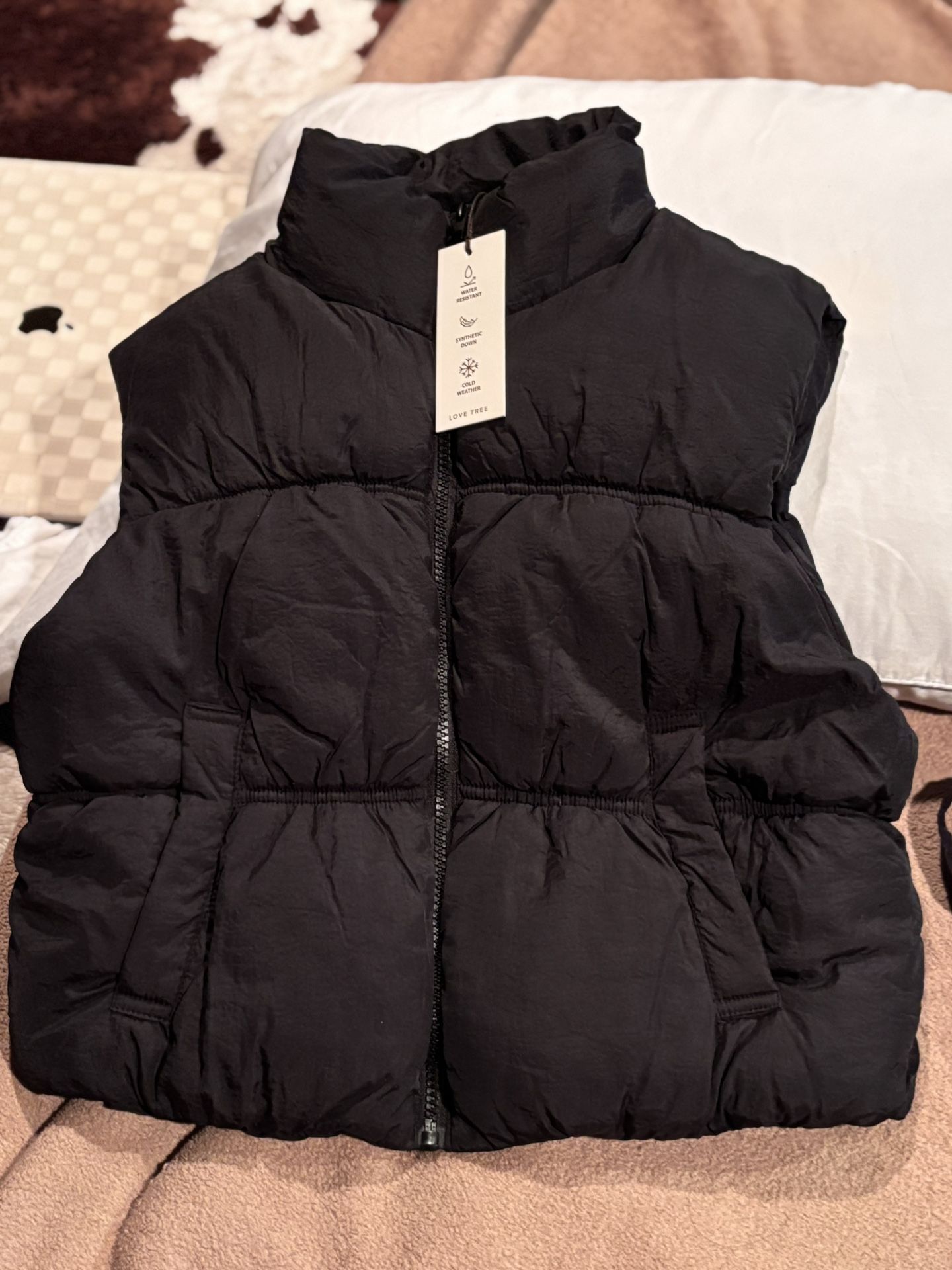 Black Puffer Vest