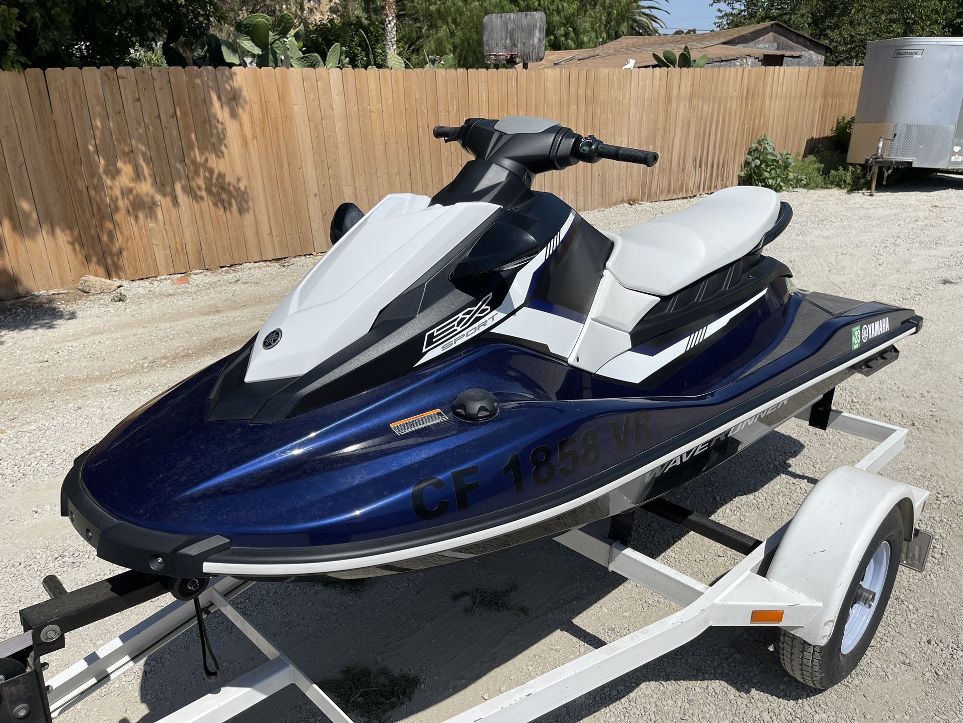 2018 Yamaha Waverunner EX Sport 20hrs for Sale in Riverside, CA OfferUp