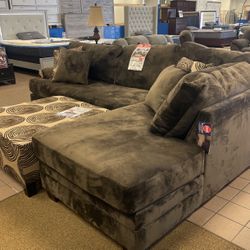 Groovy Chocolate Sectional Starting At