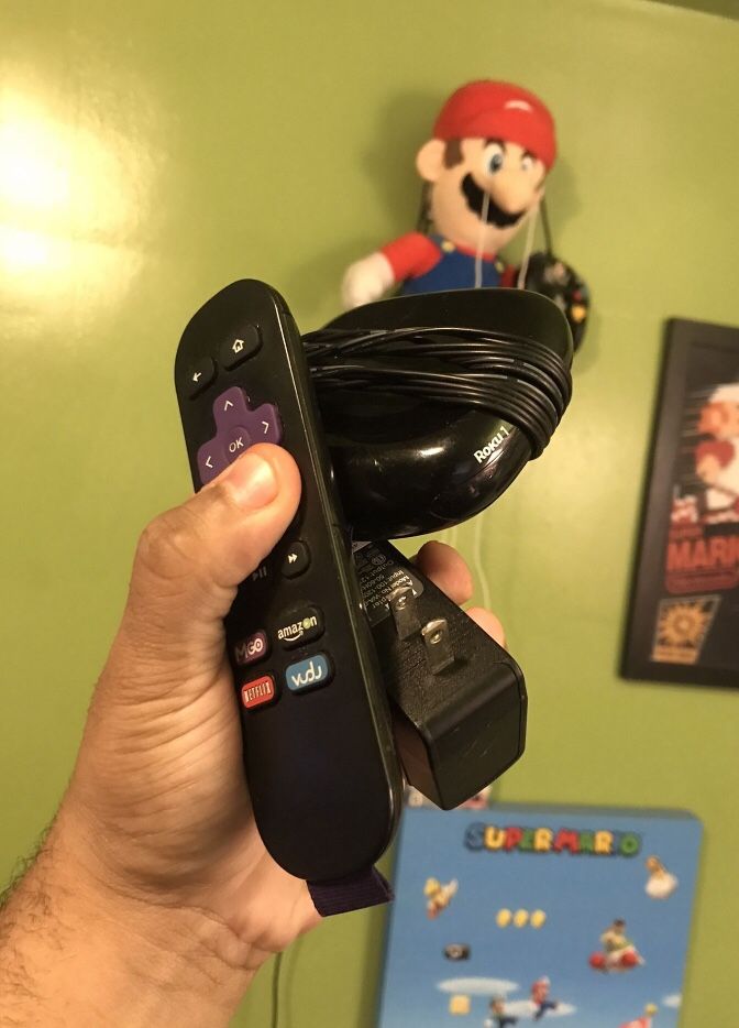 Roku Box With Remote and Powercord! (100% Works and tested)