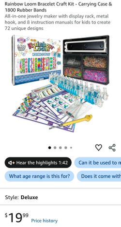 Rainbow Loom Bracelet Craft Set