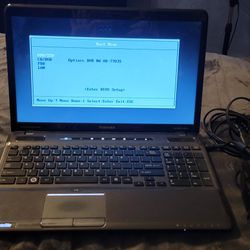 Toshiba Satellite A665-S6086 (For Parts) No Harddrive