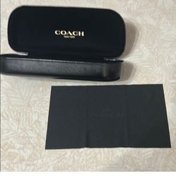 Black Coach Sunglasses Case 