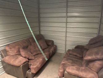 Couch and love seat