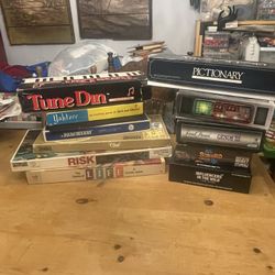 Assorted Board Games Lot