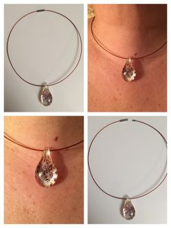 Glass Bead Magnetic Necklace