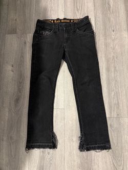 size 32 rock rival jeans black