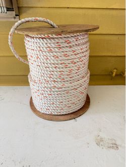 heavy duty 3/4” rope – large spool approximately 550 feet