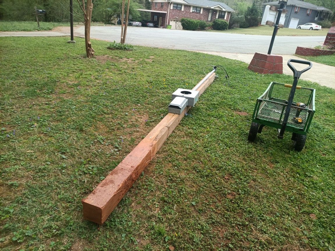 Temporary Power Pole 