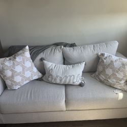 Couch for Sell, Decor Included