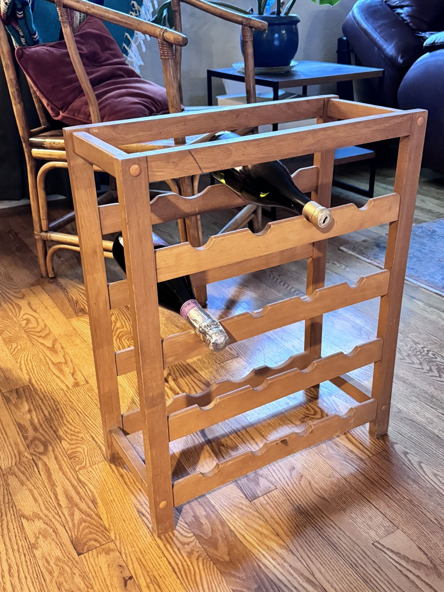 Wood Wine Rack