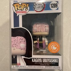 Kagaya Ubuyashiki Funko Pop *MINT* Crunchyroll Exclusive Demon Slayer 1289 with Protector Gamestop Anime