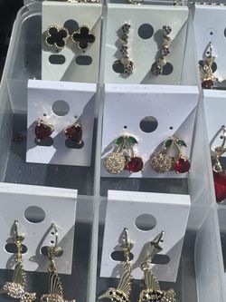 Laminated Gold earrings