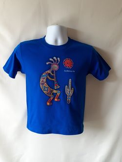 Yacht Club boys blue short sleeve graphic t-shirt Sedona,AZ