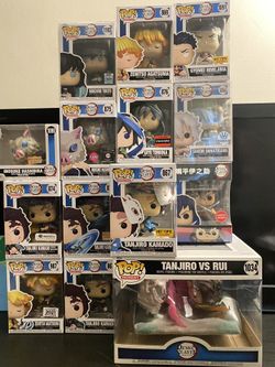 Demon Slayer Funko Pop Set