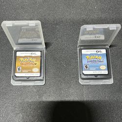•Pokemon (Pack) HeartGold & SoulSilver Version For Nintendo DS 👾• (May Test-Out) Pickups Or Shipping Available 