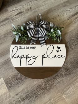 Wreathe says This Is Our Happy Place