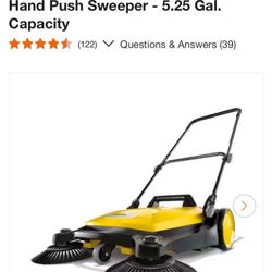 PUSH SWEEPER KARCHER S4 (new Ion Box)