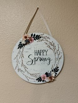 Wall Decor “ Hello Spring”