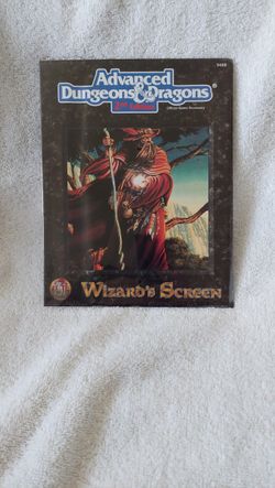 AD&D 2E Wizard's Screen - Sealed