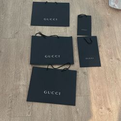 Gucci Paper Bags 