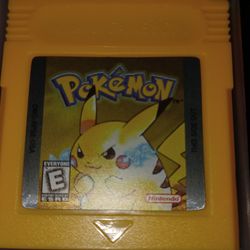 Pokemon Yellow Game Boy Game Cartridge NEW
