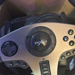 PXN Steering Wheel, Shifter, Pedals And Handbrake 