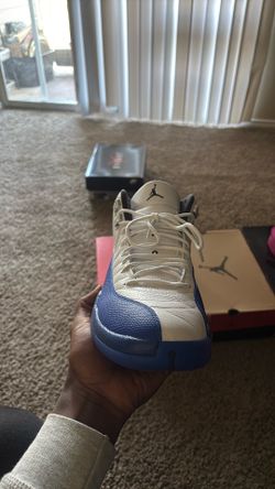 Retro 12 royal blue