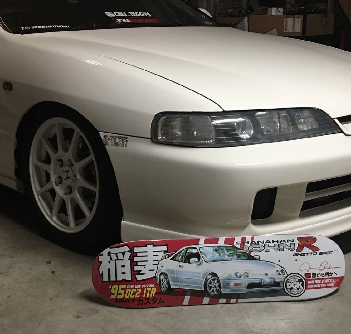 DGK Limited Edition Integra Type R Skateboard Deck