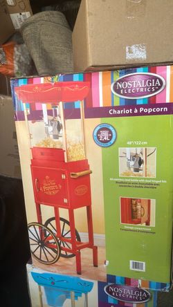 Popcorn cart