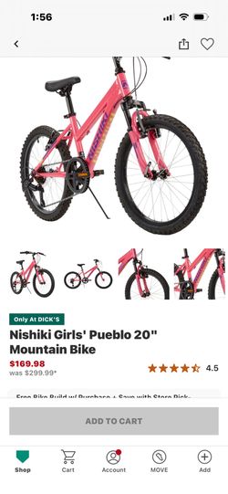 Nishiki girls mountain bike “20”