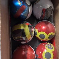 Pokeball Tins and display…OBO