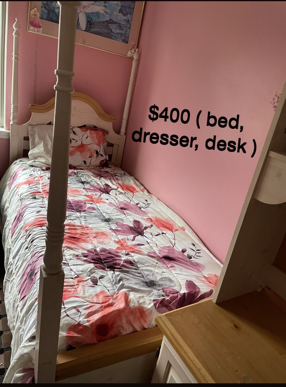 Girls Bed Set 